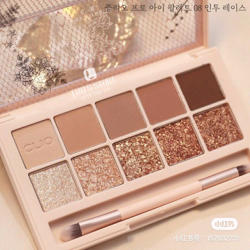 Bảng màu mắt clio 08 into lace