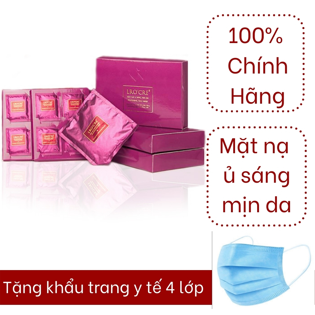 Mặt Nạ Dưỡng Trắng Da Ủ Face LROCRE