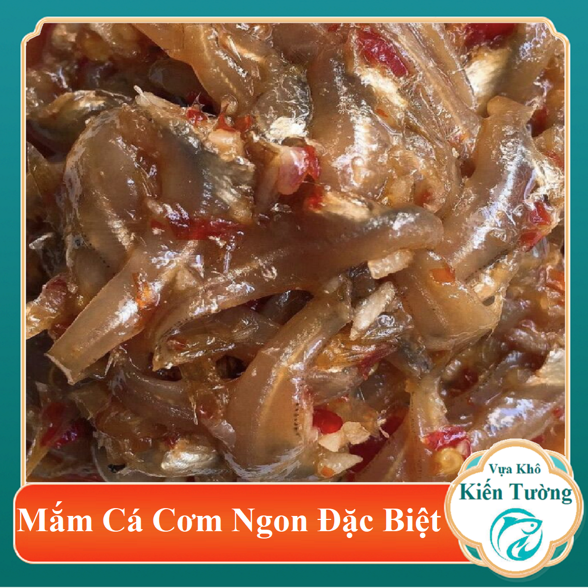Mắm cơm ,con to- mắm cá cơm thơm ngon 500gr- vựa khô kiến tường
