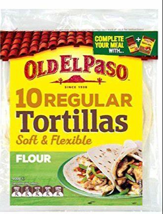Vỏ Bánh Tortilla El Tequito Old El Paso 10 miếng