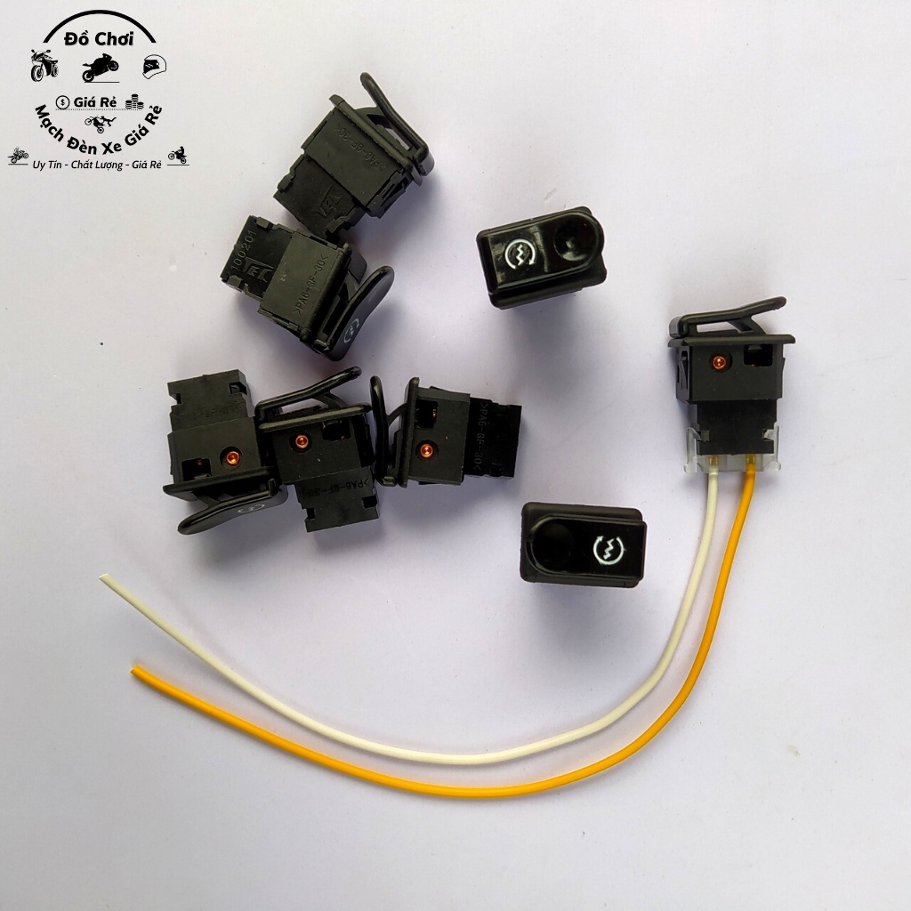 Nút đề passing, Công tắc đề passing xe máy cao cấp kèm giắc cắm