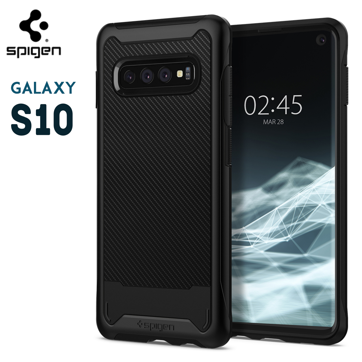 Ốp cho Samsung Galaxy S10 Hybrid NX - Chính hãng Spigen