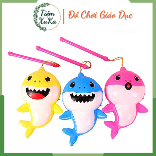 Đèn lồng cá mập baby shark có đèn