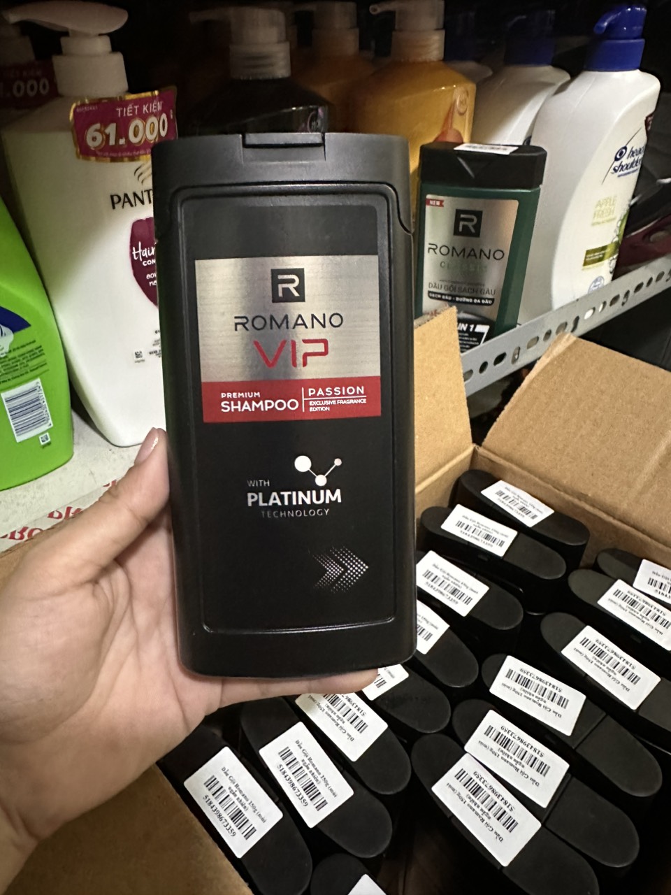 Dầu gội cao cấp romano vip 150g hsd 2027