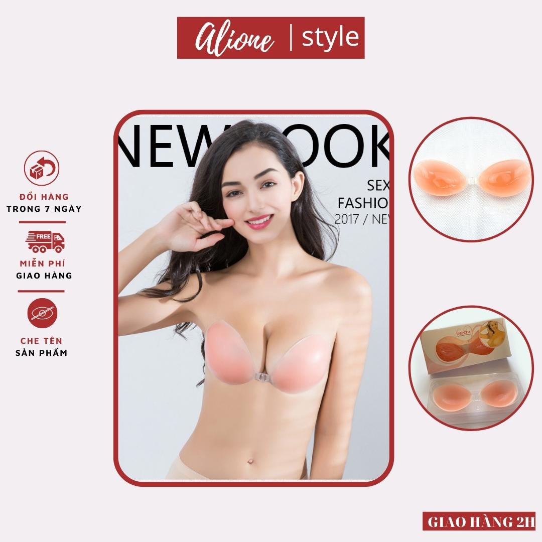 Áo dán ngực silicon nâng ngực chống tụt tạo khe, miếng dán ngực cài trước siêu sính đôn nâng ngực