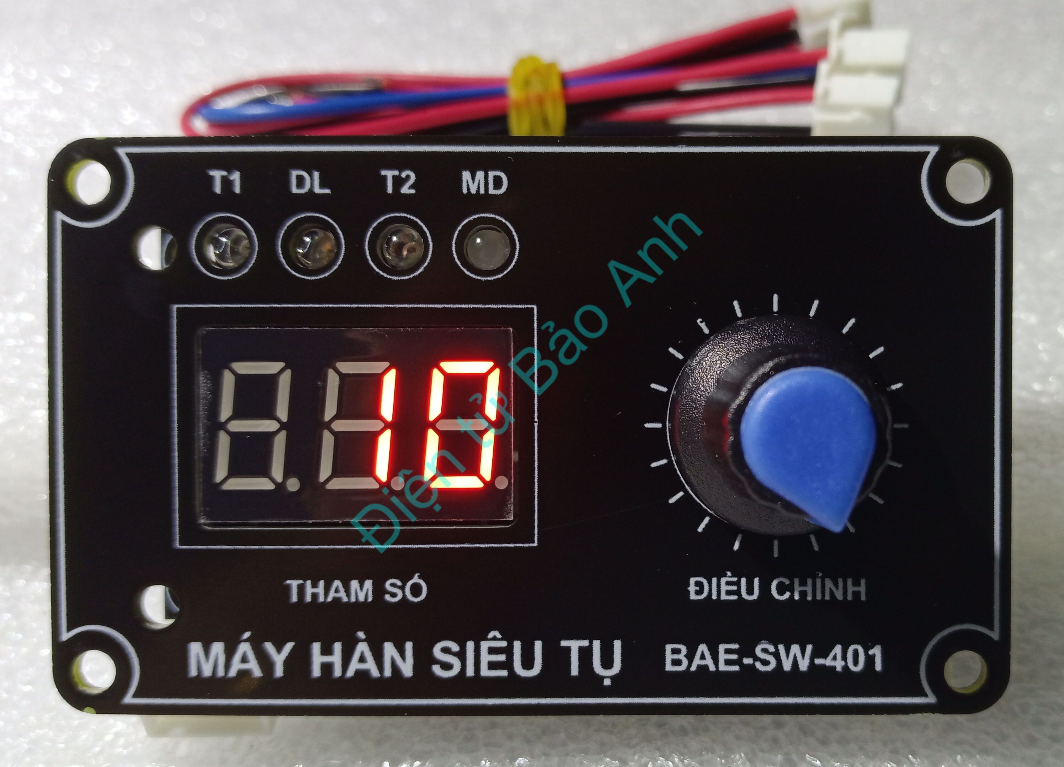 Mạch timer xung kép BAE-SW401 cho máy hàn cell pin dùng siêu tụ