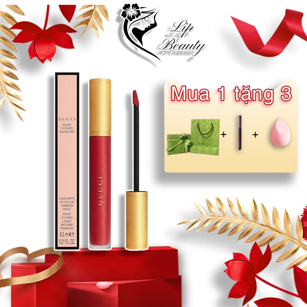 Son Kem Gucci Rouge Liquid Matte Lip Colour chính hãng Lipstick Offical Store