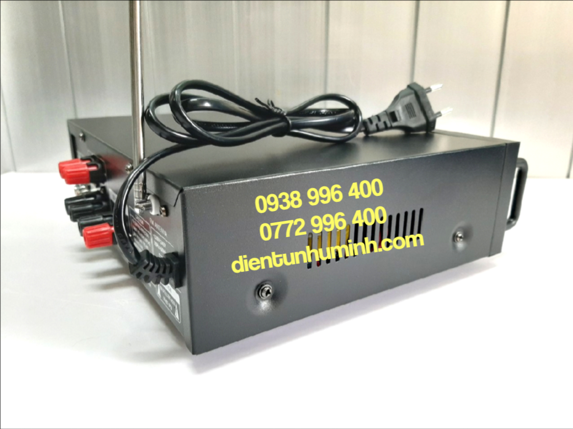 Ampli mini 12v và 220v bluetooth cao cấp - âm ly bt 266