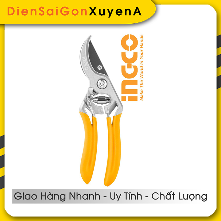 Kéo cắt tỉa cành làm vườn 200mm 8inch ingco hps0109