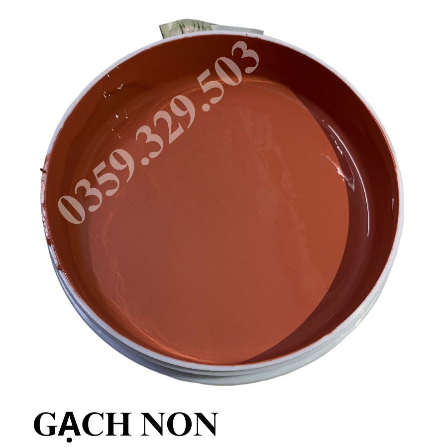Sơn màu gạch non ngoại thất