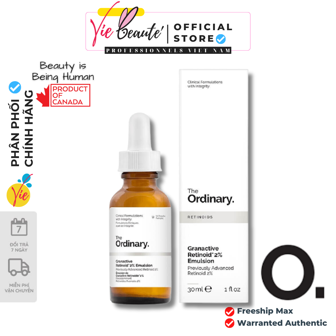 Tinh chất The Ordinary Granactive Retinoid 2% Emulsion chống lão hóa 30ml