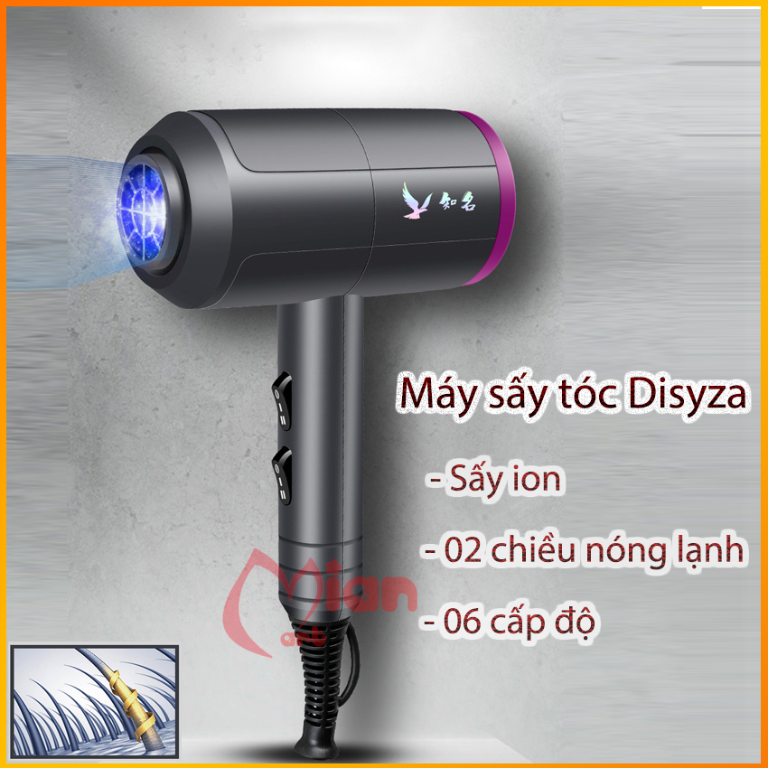 [TÓC MỀM MƯỢT - NHANH KHÔ - TẶNG MŨ CHÙM TÓC] MÁY SẤY TÓC NANO ZHIYOU 6 CHẾ ĐỘ SẤY 2 CHIỀU NÓNG LẠNH MỚI 2020