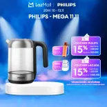 Bình Đun Siêu Tốc Philips HD9339/80 1.7 Lít, Công Suất 1.7 Lít-Hàng Phân Phối Chính Hãng