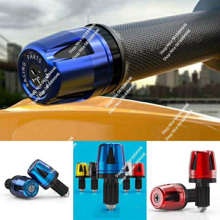 Gù tay lái xe máy xoay nhôm CNC giá 1 cặp
