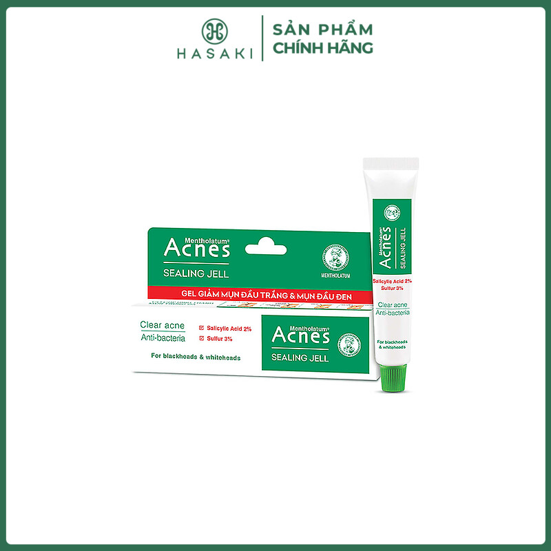 Gel Hỗ Trợ Ngừa Mụn, Giảm Khuẩn Acnes Sealing Jell Hasaki