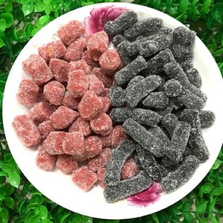 1kg kẹo dâu tây, dâu tằm dẻo thơm