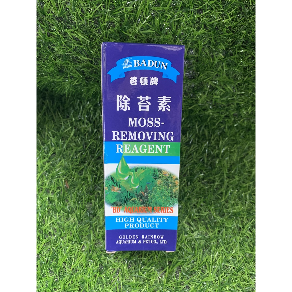 Thuốc diệt rêu Badun , Diệt rêu Hoàng Nam diệt rêu, phòng ngừa rêu gây bẩn cho bể cá cảnh, hồ cá, hồ thủy sinh