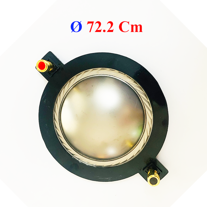 Coil Loa Treble 72.2 mm màng Titan có cọc - Côn loa tép 72.2 mm titan loại đẹp có càng