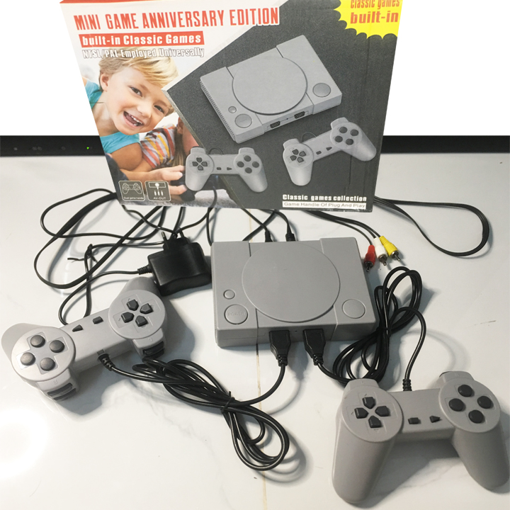 Máy chơi game full trò chơi có sẵn 851 game 8 bit không lặp lại, Bộ chơi game kết nối qua cổng AV tivi không cần băng cài, 2 người chơi, tích hợp 851 game huyền thoai·