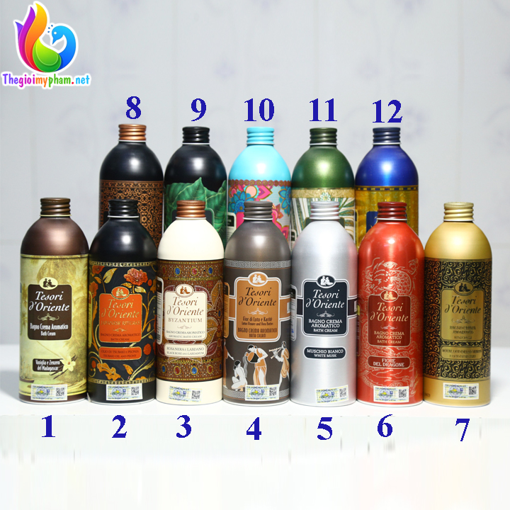 Sữa Tắm Tesori D'oriente 500ml - 12 Mùi Hương