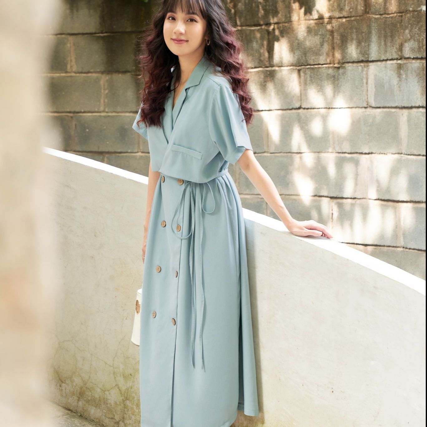 Olv - đầm jessia dress in arctic