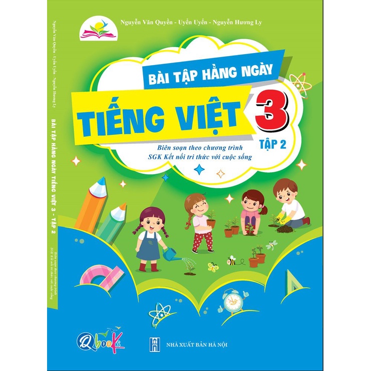 Sách - Bài Tập Hằng Ngày Tiếng Việt Lớp 3 - học kì 2 - Kết nối tri thức với cuộc sống (1 quyển)
