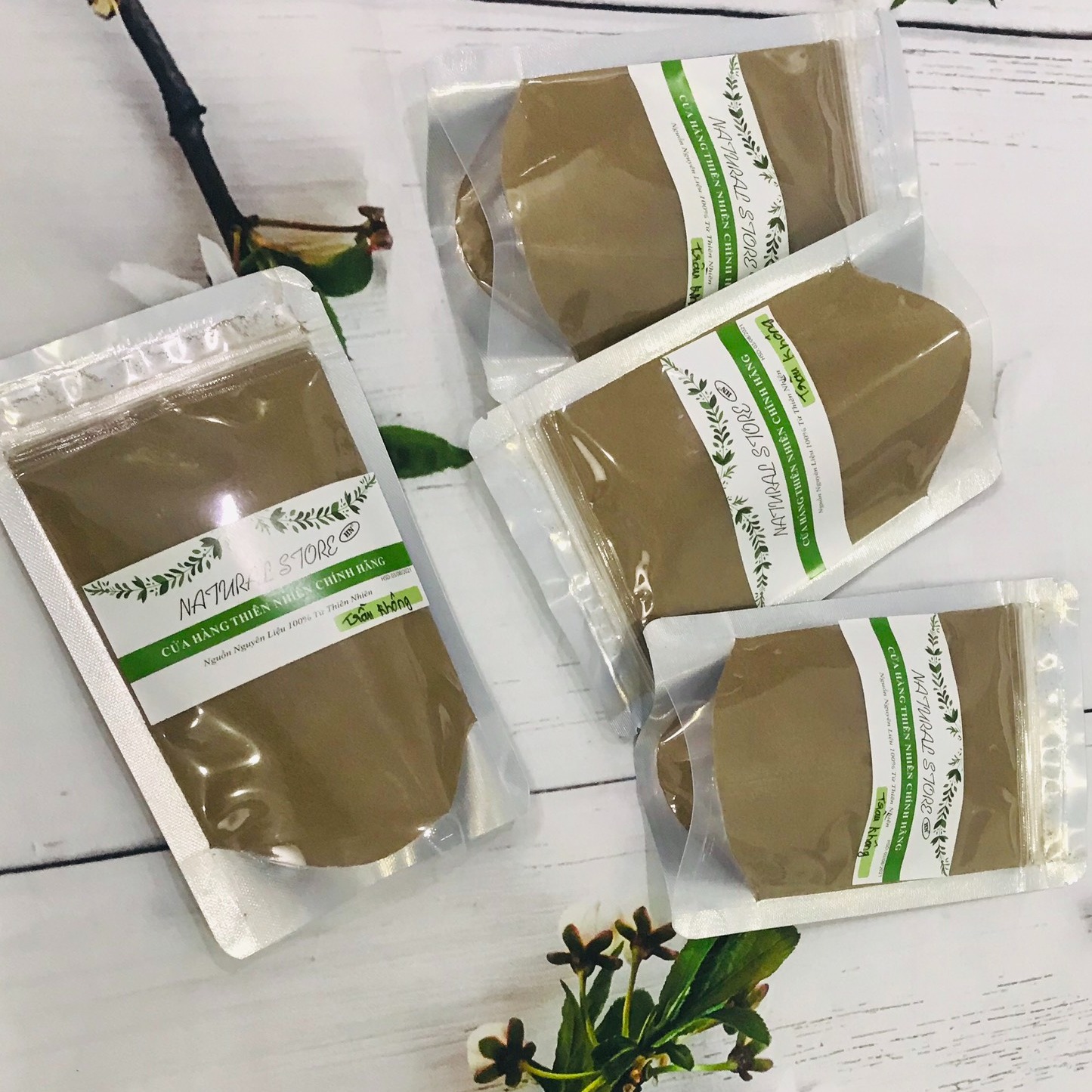 100gr bột lá trầu không xông hơ sau sinh