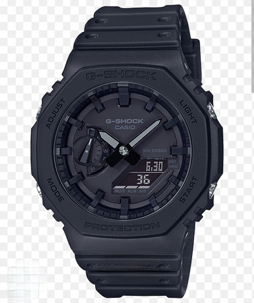 Đồng hồ casio g-shock ga-2100-1a1 chính hãng