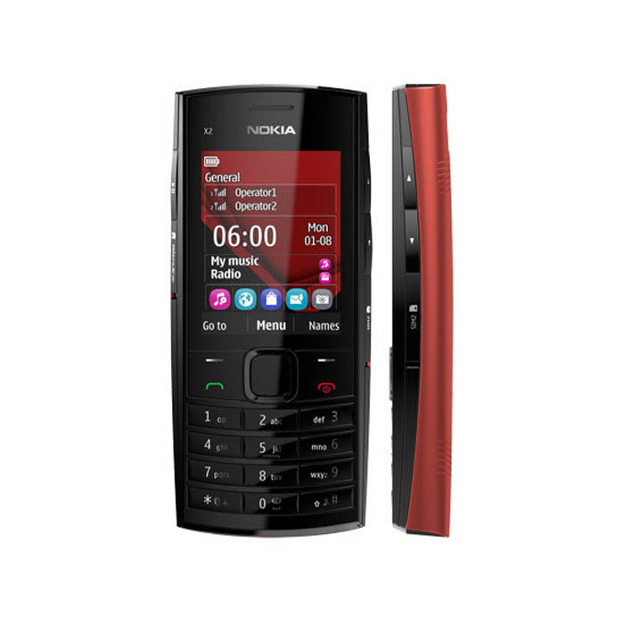 Điện thoại nokia x2-00 màu đen bảo hành 1 đổi 1