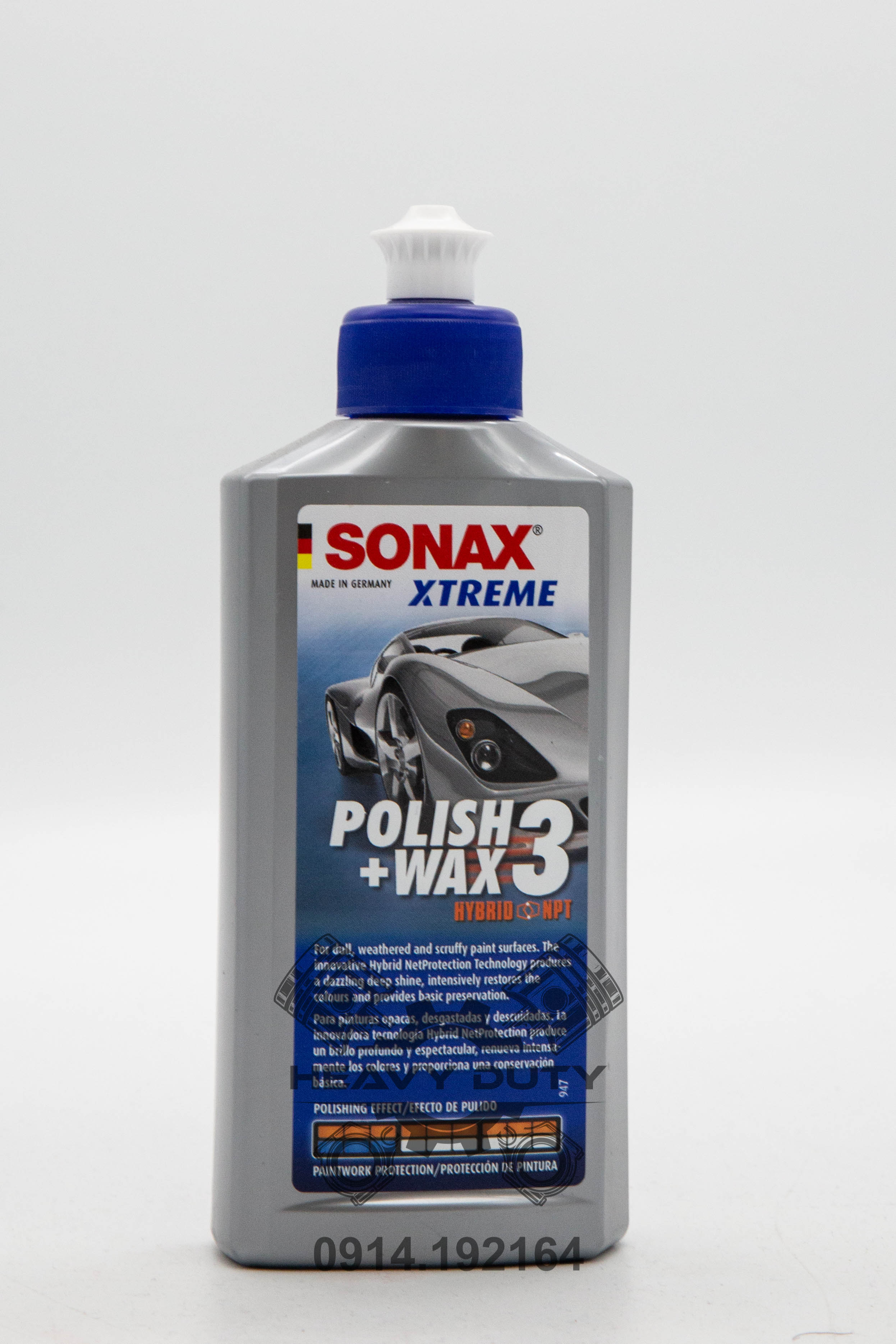 [HCM]Dung Dịch Đánh Bóng Xóa Xước Bảo Vệ Sơn - Sonax Xtreme Polish & Wax 3 [250ML] 202100