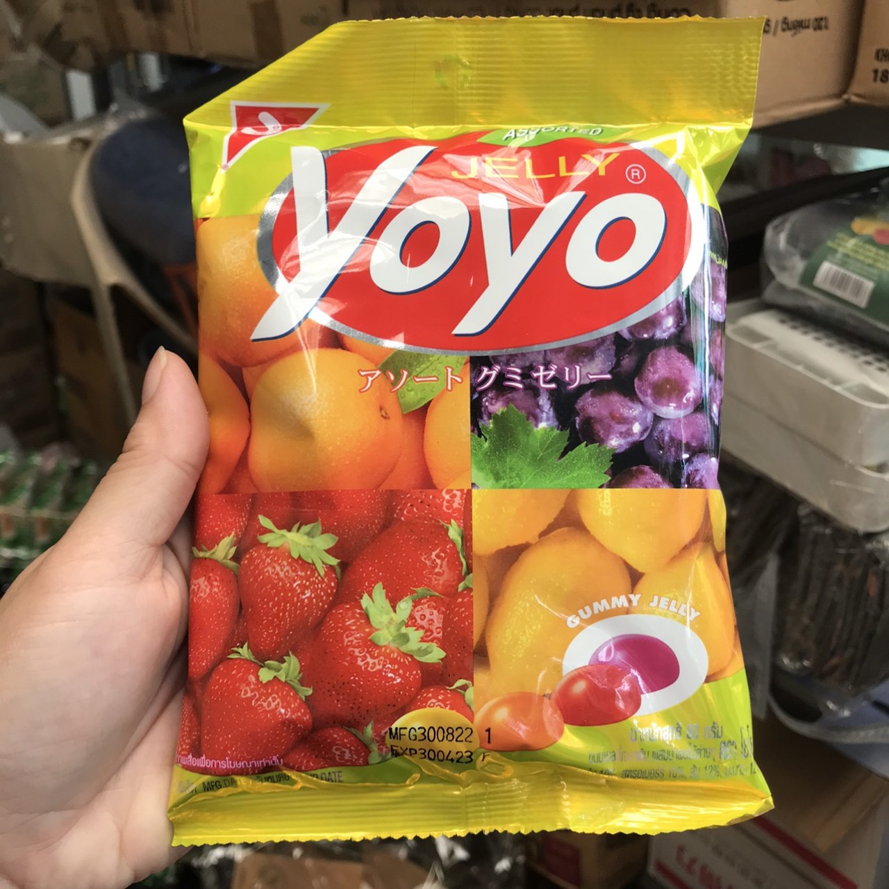 Kẹo Jelly YOYO Thái Lan