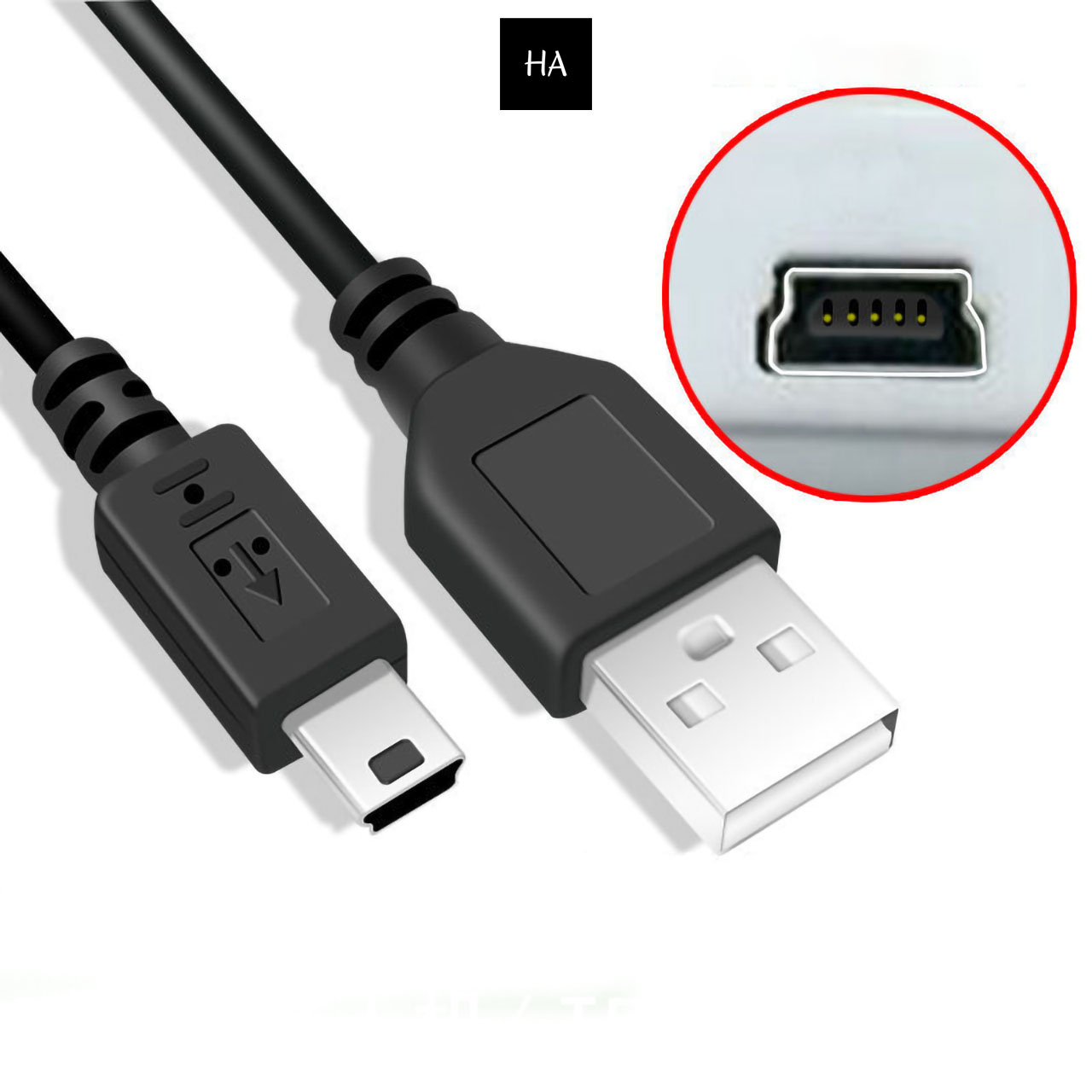 Cáp mini usb, cáp mp3 dùng cho mp3/mp4/máy ảnh