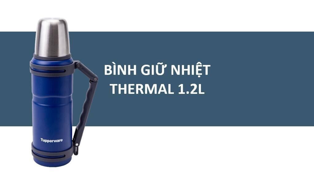 Tupperware official store - bình giữ nhiệt thermal 1.2l lazada chính hãng 100%