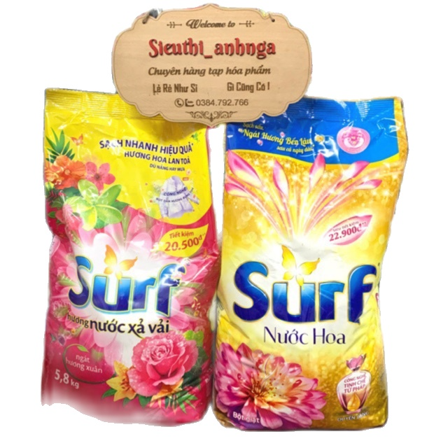 Bột Giặt Surf 6Kg/5,5kg Mới