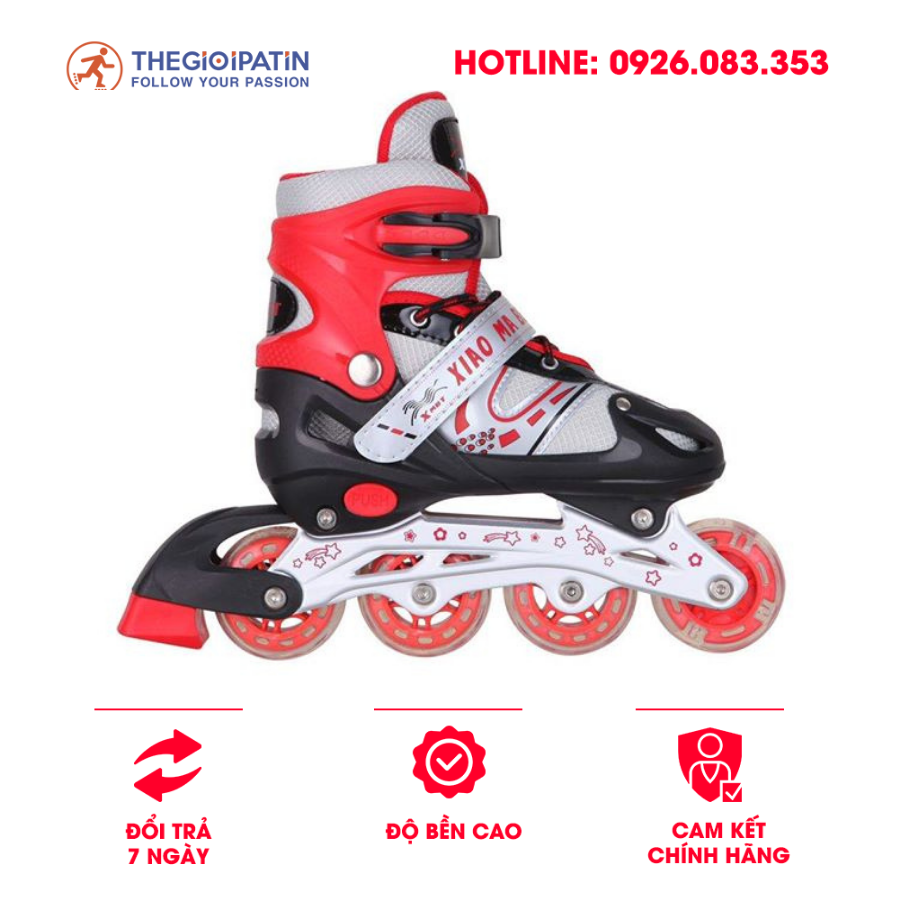 [HCM]Giày patin Bear dành cho bé dành cho bé từ 2,5 tuổi, bánh xe có đèn phát sáng