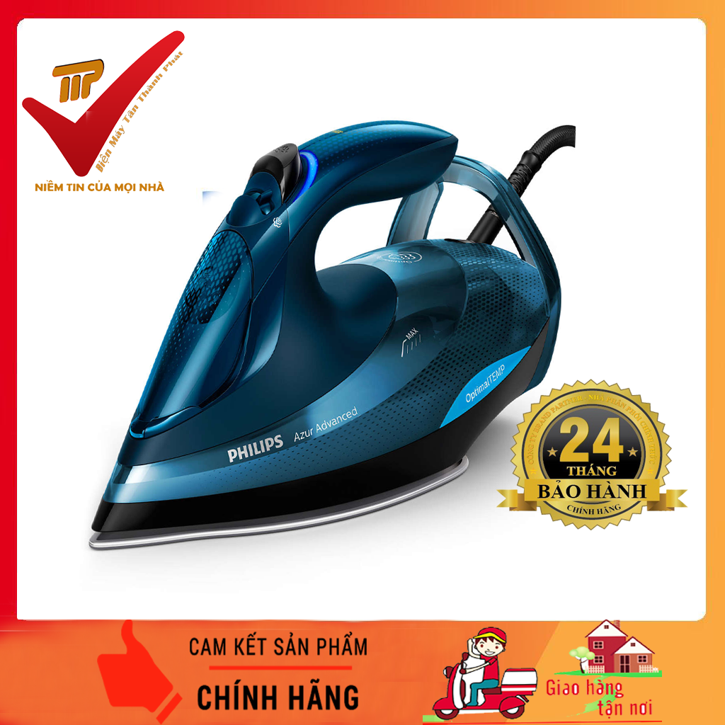 Bàn ủi hơi nước thông minh chống cháy Indonesia Philips GC4938
