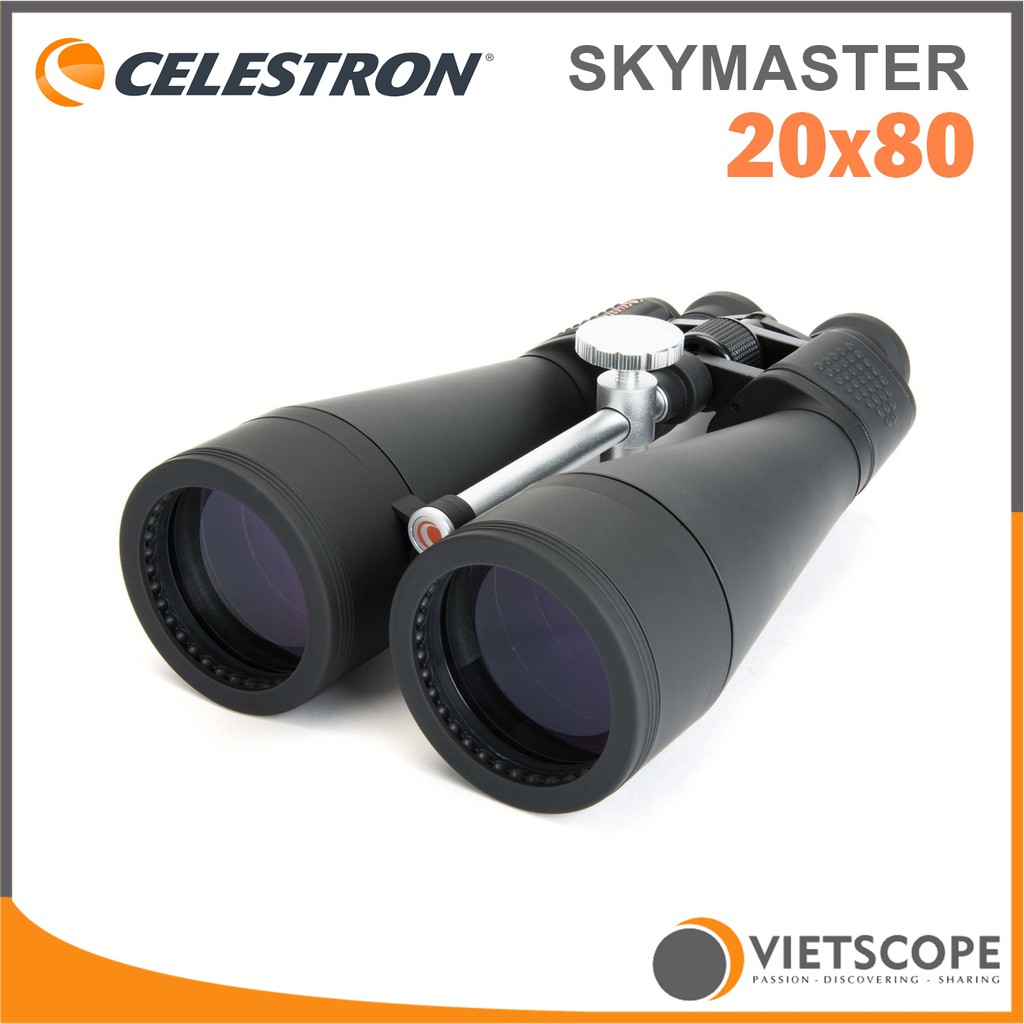 Ống nhòm cỡ lớn Celestron Skymaster 20x80 quan sát thiên văn, dã ngoại - VietScope