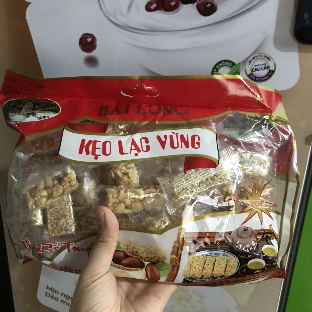 Kẹo lạc vừng đặc sản thái bình gói 500g
