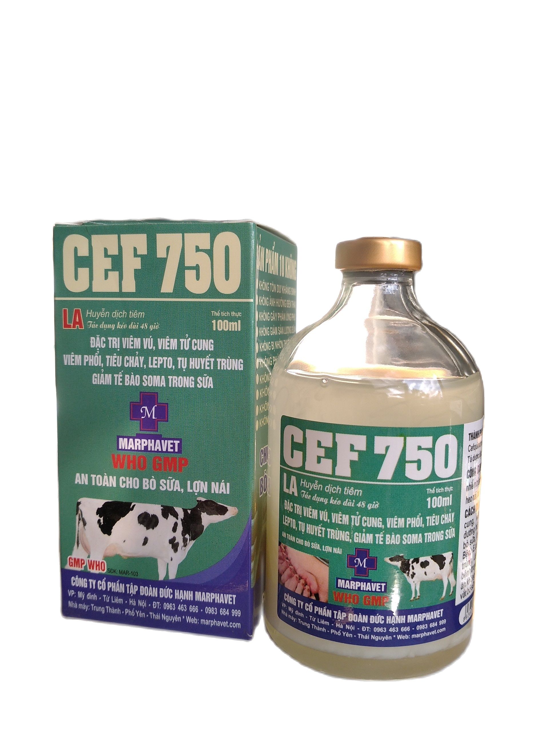 KHÁNG SINH - CEF 750 - RUVET VIỆT NAM - DỤNG CỤ THÚ Y - THUỐC THÚ Y - DỤNG CỤ THÚ Y - THUỐC THÚ Y
