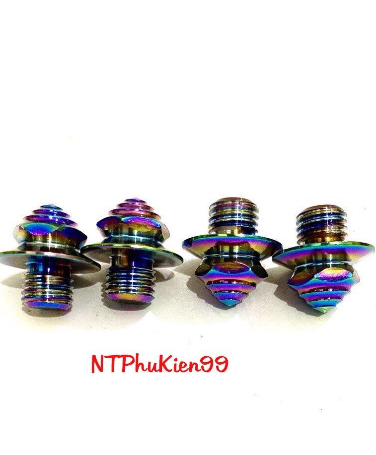 Ốc Chân Gương Titan 7 Màu Gắn Lỗ Chân Gương Gắn Cho Các Dòng Xe HonDa Giá 1 Chiếc