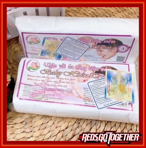 combo 5 gói khăn vải khô đa năng HIỀN TRANG (169 TỜ/225G/GÓI)