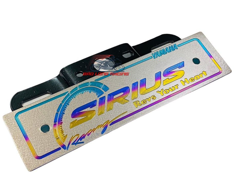 Bảng tên TITANIUM điện phân dành cho Sirius (100% TITAN)