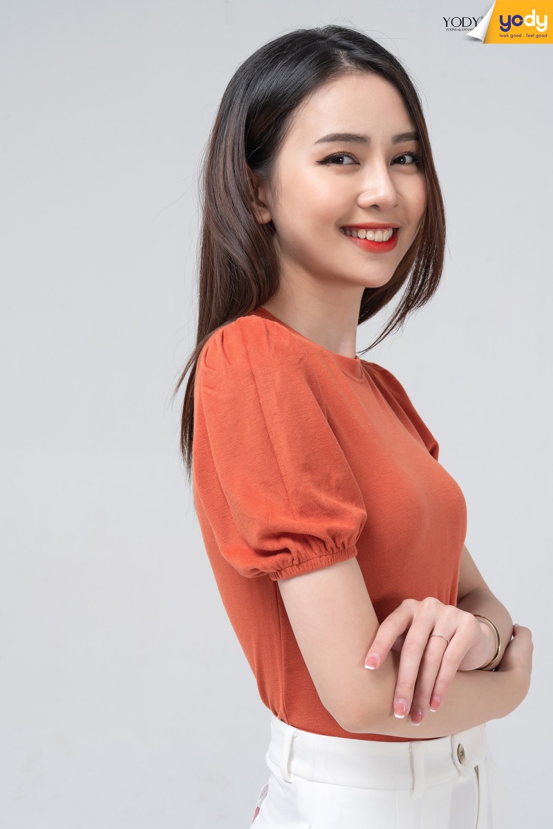 Áo Thun Nữ Tay Bồng Cộc Tay YODY