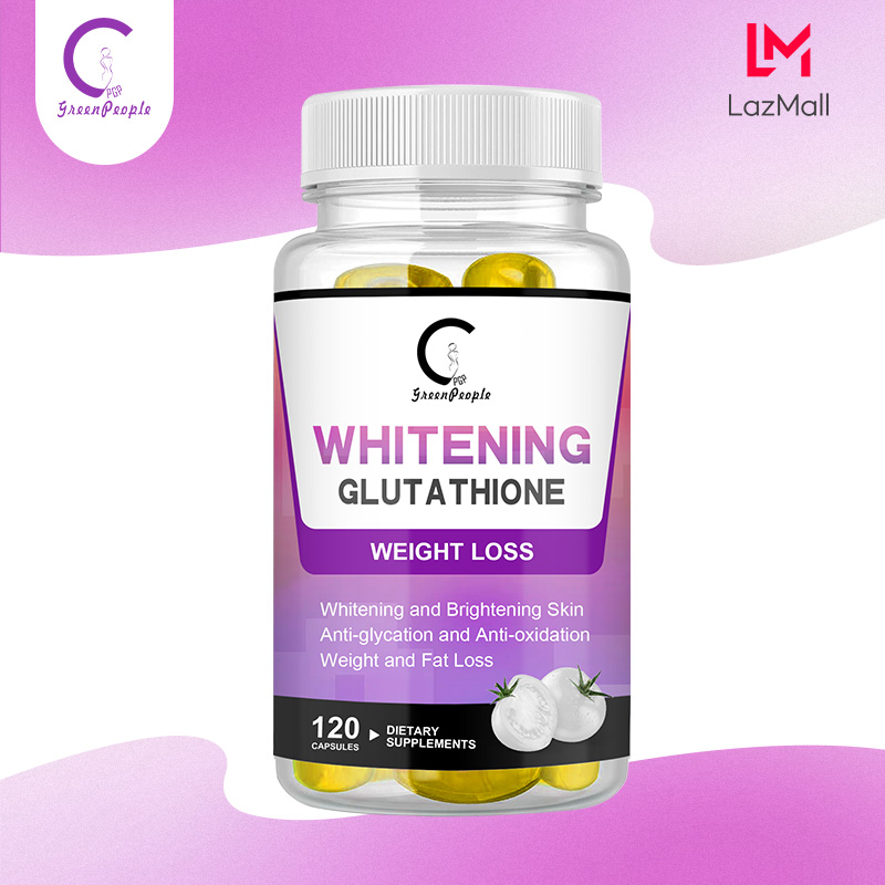 GPGP Greenpeople White Tomato Glutathione Whitening Capsules Chống lão hóa Chống oxy hóa Cơ thể điêu