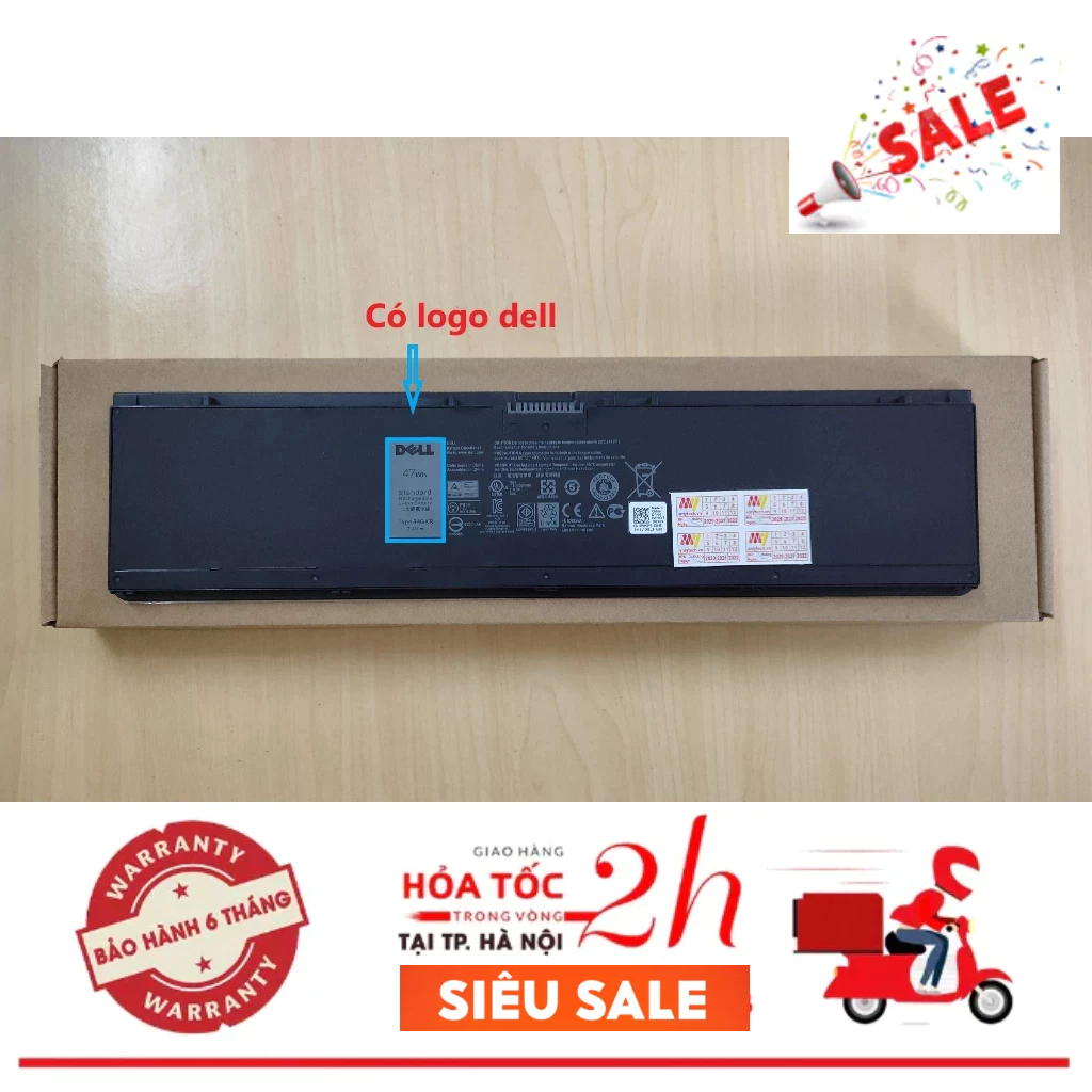 Pin Laptop Dell latitude E7440 E7450 909H5 3RNFD 34GKR NEW