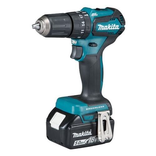 Máy khoan búa và vặn vít dùng pin makita hp457dz