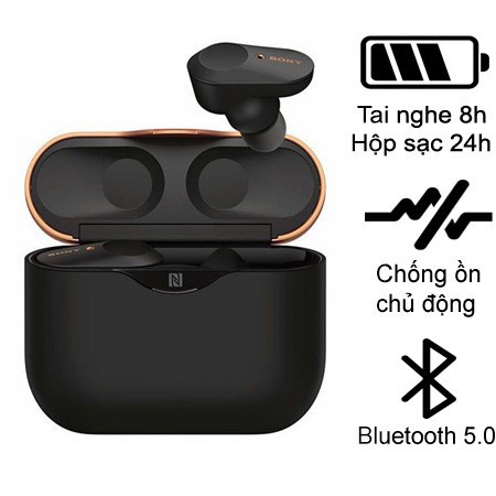 Tai nghe không dây chống ồn sony wf-1000xm3
