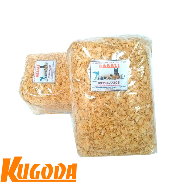 Mùn cưa thơm kugoda lót chuồng cho hamster và nhím - kgd0224
