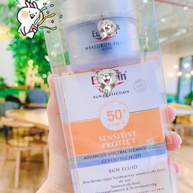 Set kem chống nắng và kem dưỡng eu.ce.rin