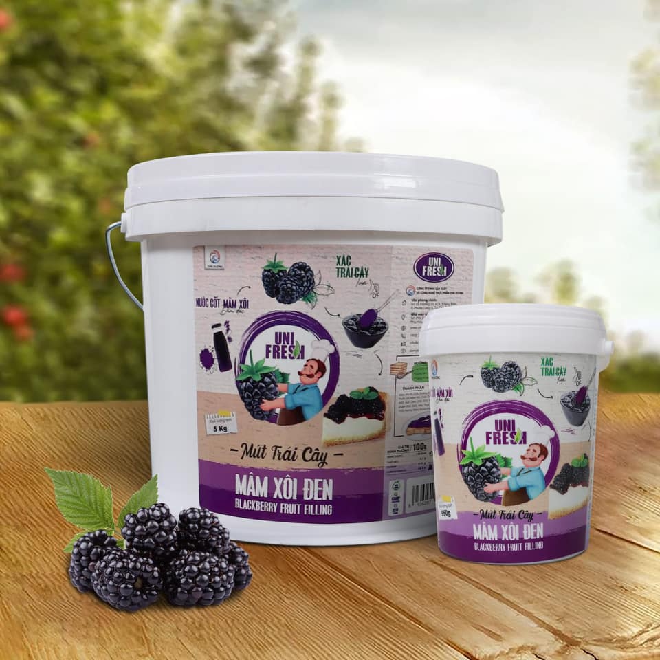 Mứt Mâm Xôi Đen Unifresh